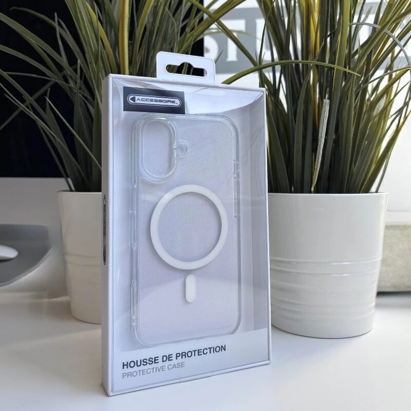 Coque CLEAR MAG Pro iPhone 17 / iPhone 18 transparent