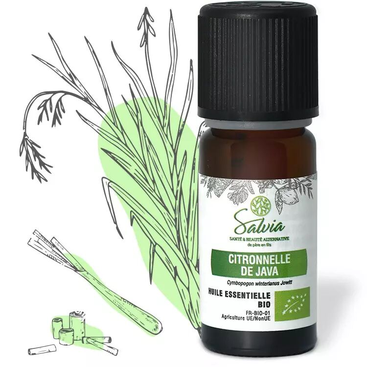 Citronnelle de java - Huile essentielle bio - 10 ml
