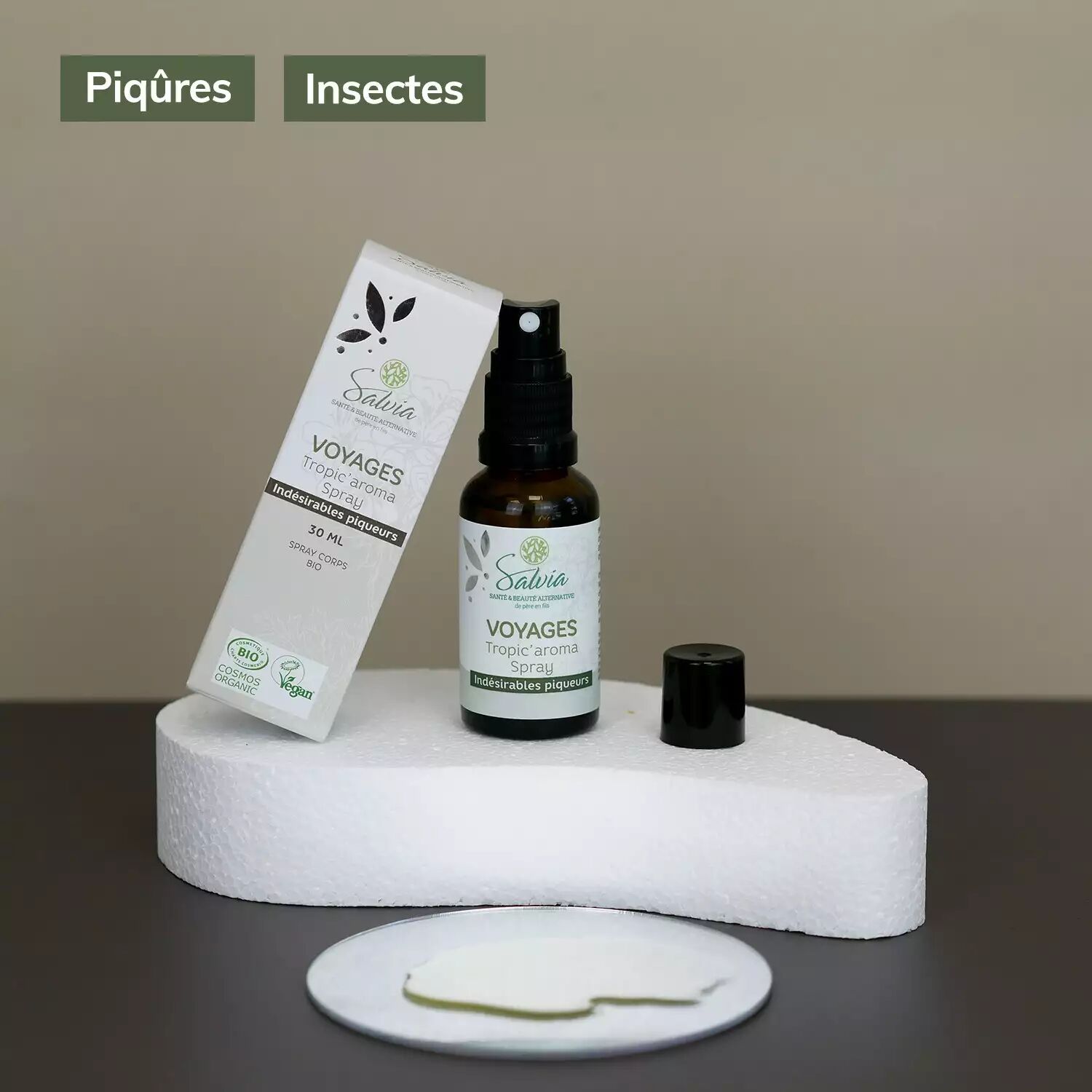 Tropic'aroma - Spray - Bio - Huiles essentielles