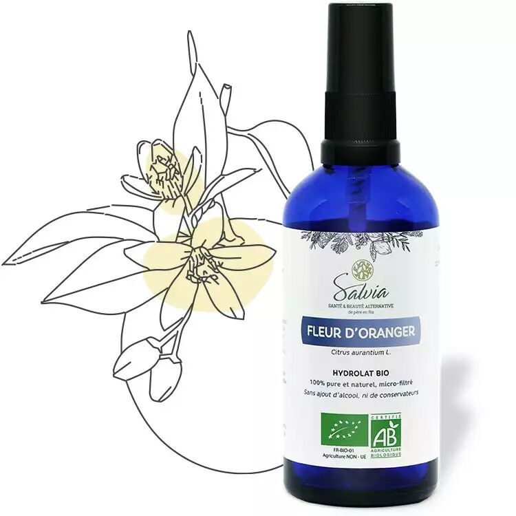 Fleur d'oranger - Hydrolat bio - 100 ml