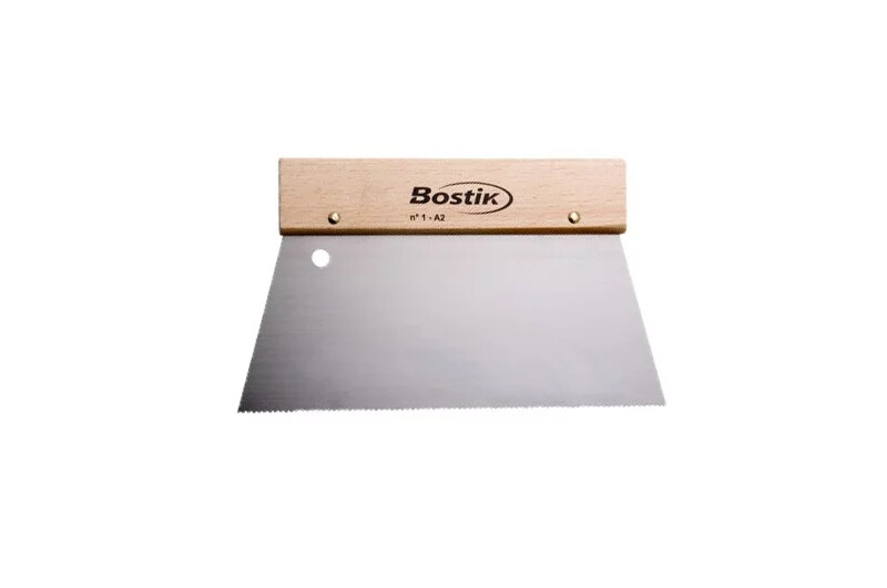 Spatule crantée N°2 B1 pour colle | Bostik