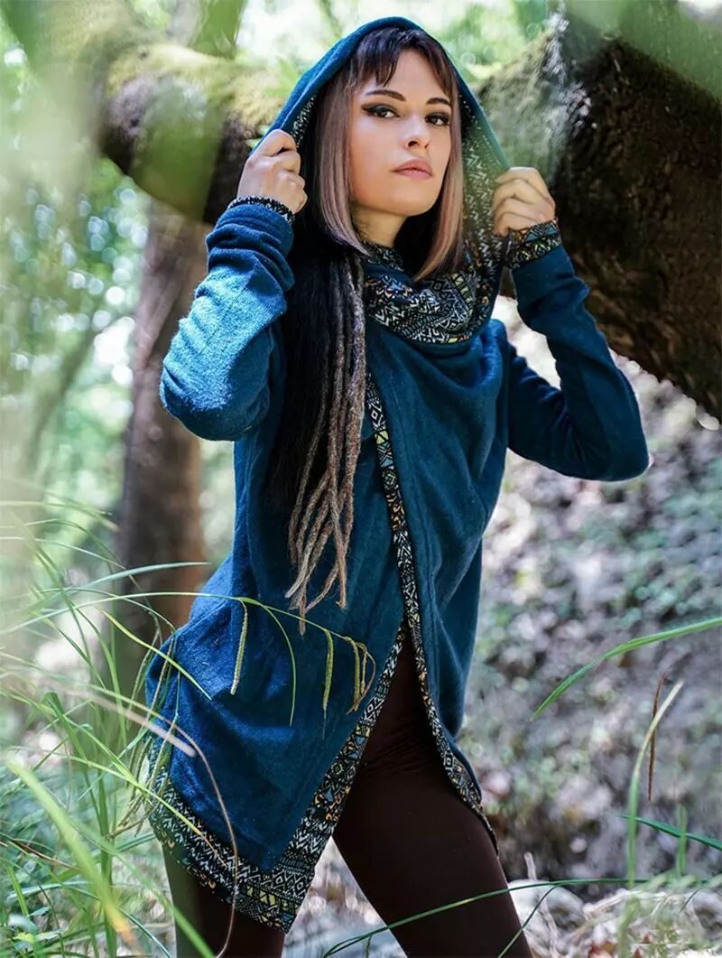 Gilet "Namkha Sibiu", Bleu pétrole