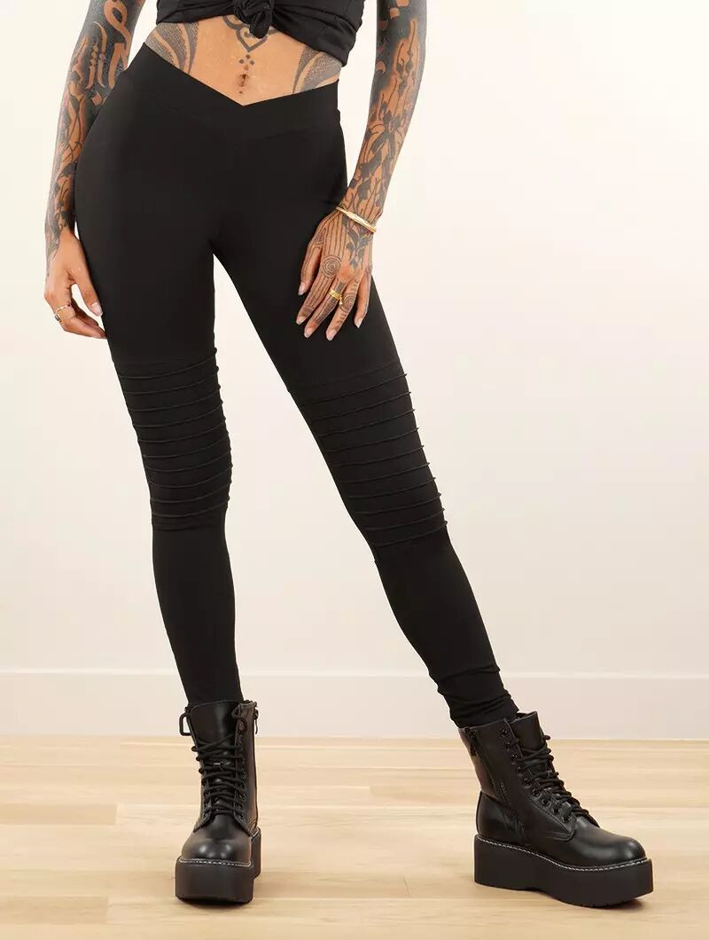 Legging long "Lilith", Noir