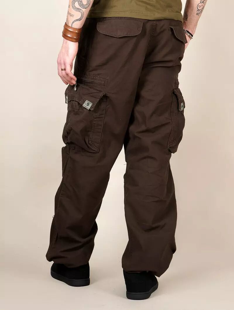 Pantalon cargo Molecule 45019, Marron